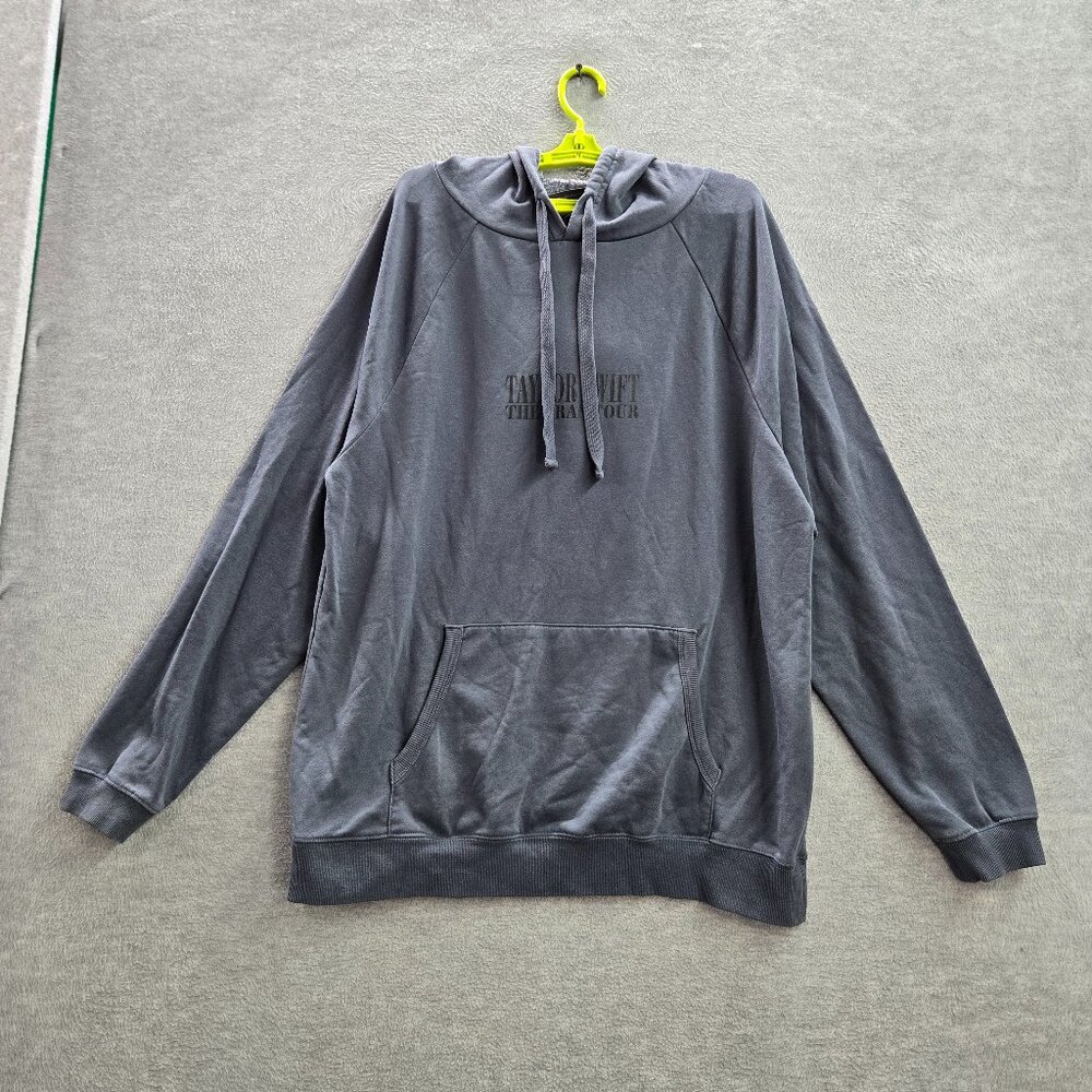 Taylor Swift Women Sweatshirts XL Gray Hoodie The Eras Tour‎ 2023 Concert